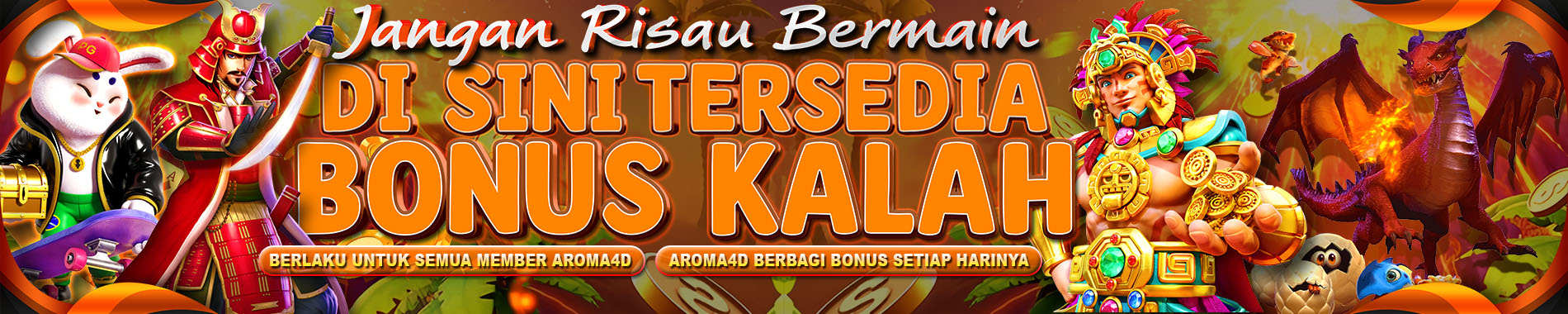 aroma4d garansi kekalahan 100%